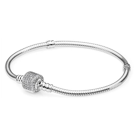 Pandora Sterling Silver Bracelet with Signature Clasp