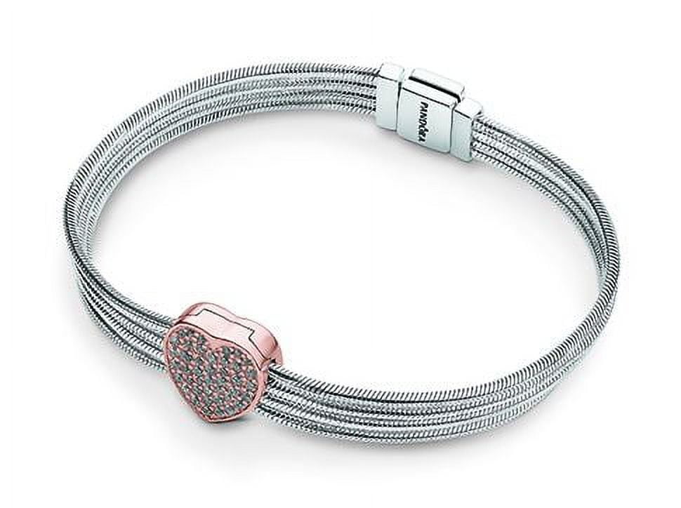European Bracelet Pandora Extender Chain and Clasp 925 Sterling