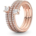 thumbnail image 1 of Pandora Triple Spiral Ring, 1 of 2