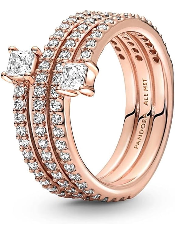 Triple Spiral Ring