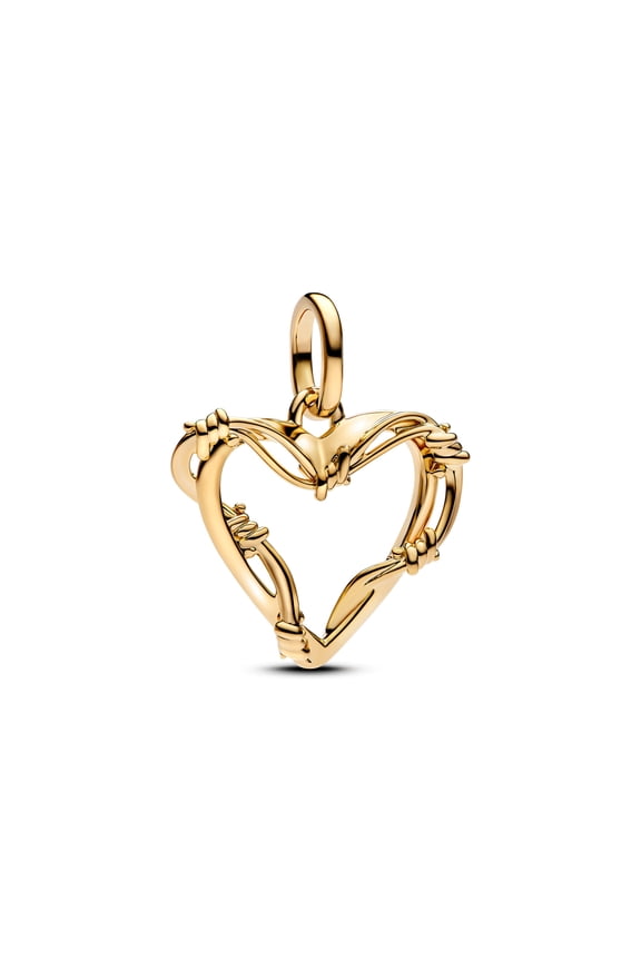 Wire Heart Dangle Charm