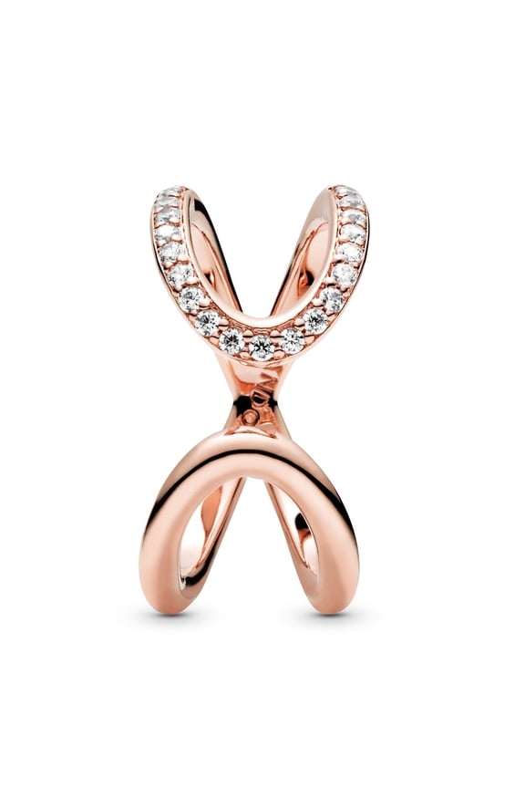 Wrapped Open Infinity Ring Size 54