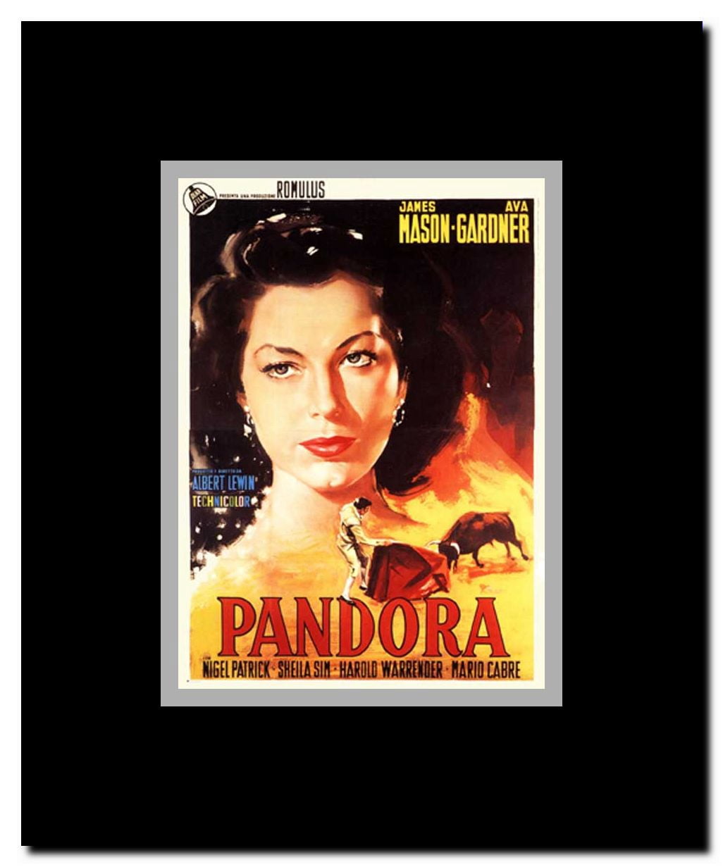 Pandora and the Flying Dutchman Framed Movie Poster