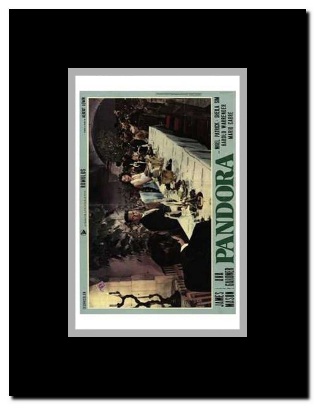 Pandora and the Flying Dutchman Framed Movie Poster