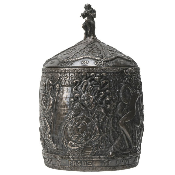 Pandora's Box Bronze Figurine