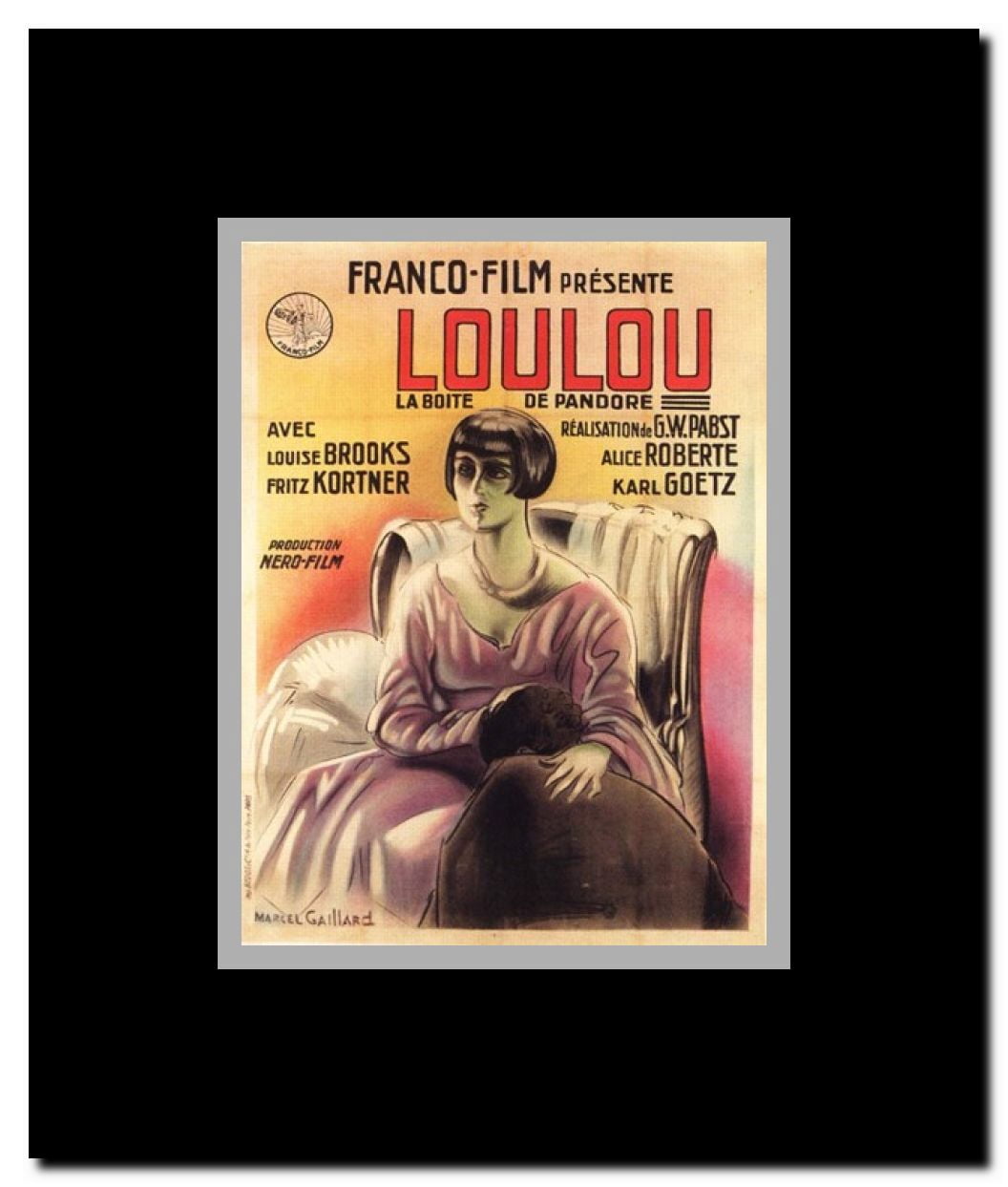 Pandora's Box Framed Movie Poster