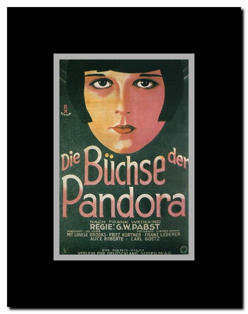 Pandora's Box Framed Movie Poster