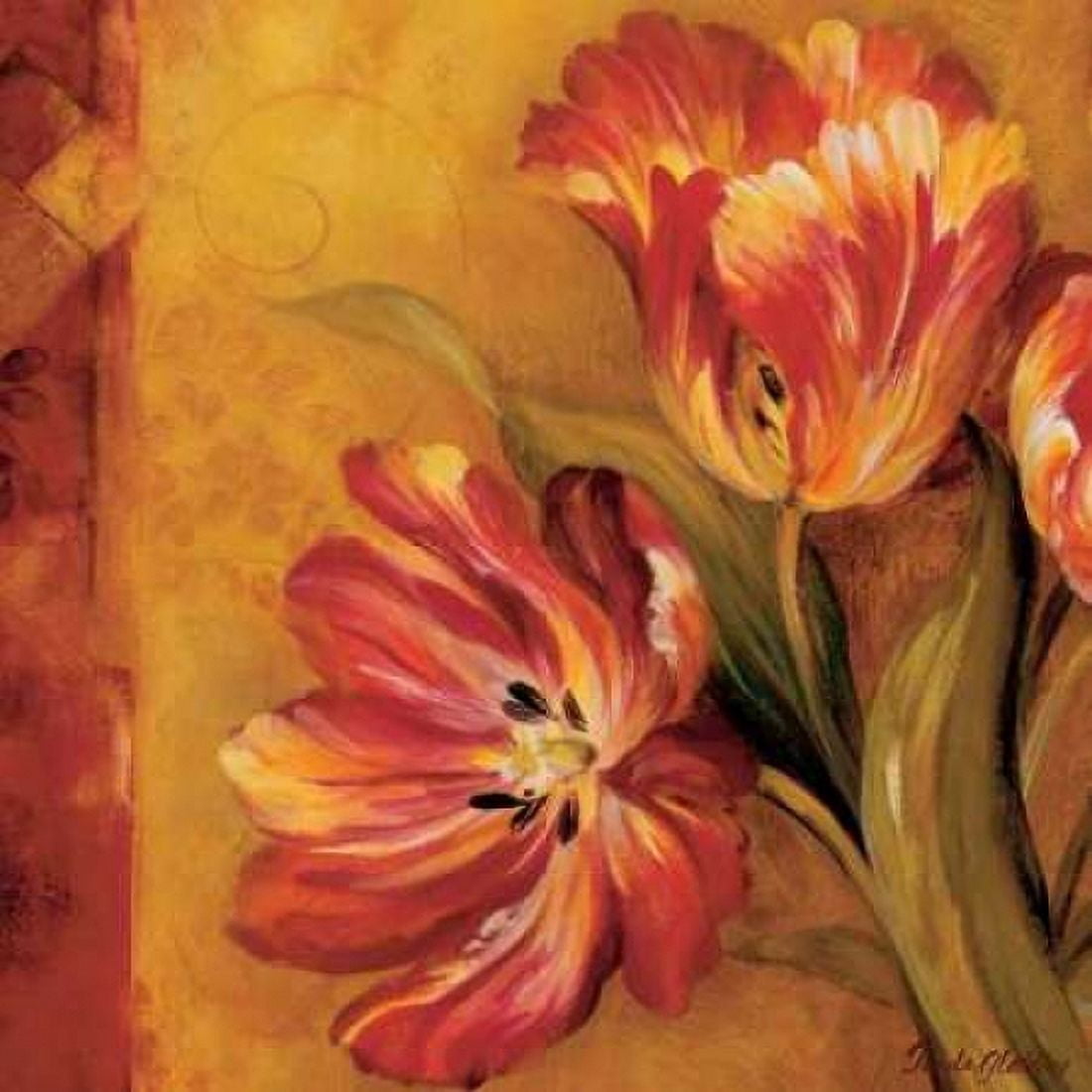 Pandoras Bouquet II Canvas Art - Pamela Gladding (24 x 24)