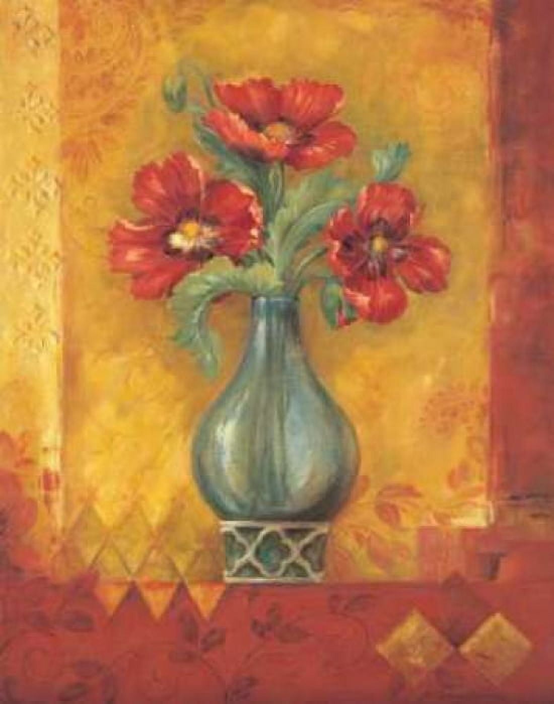Pandoras Poppies Canvas Art - Pamela Gladding (22 x 28)