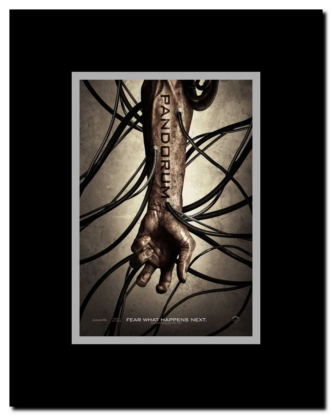 Pandorum Framed Movie Poster