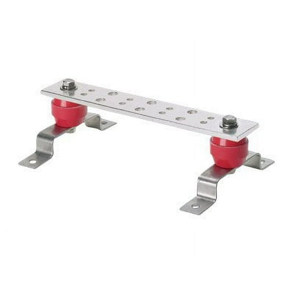 Panduit Busbar,Copper,Grounding Bar L 10in GB2B0304TPI-1