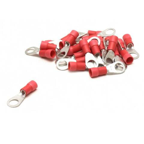 Panduit Boat Insulated Ring Terminals PV8-38R-QY | 3/8 Inch (25 PC)