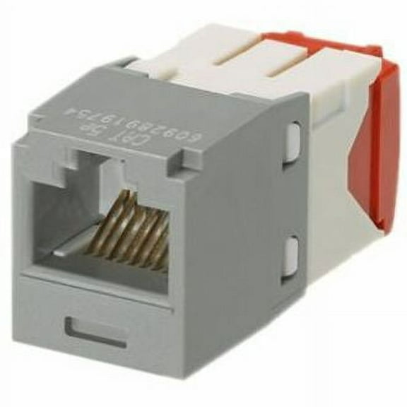 Panduit CJ5E88TGIG Category-5E 8-Wire TG-Style Jack Module, International Grey