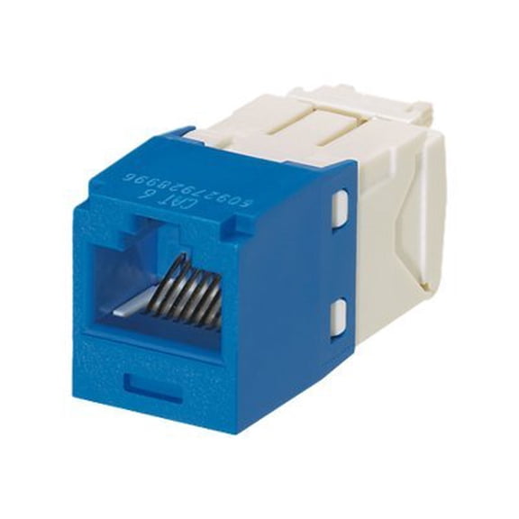 Panduit CJ688TGBU Category 6 - 8-Wire TG-Style Jack Module Blue