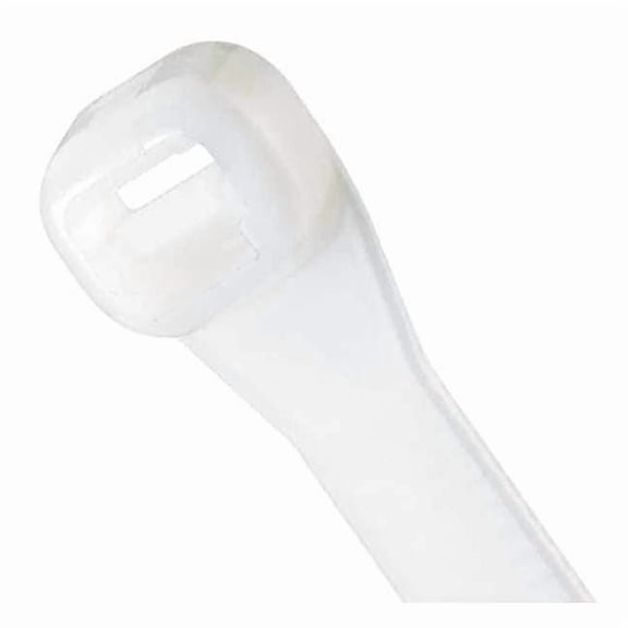 Cable Tie, 19 in L, 5-1/4 in Max Bundle Dia., Natural, Nylon, 175 lb Strength, 25 PK