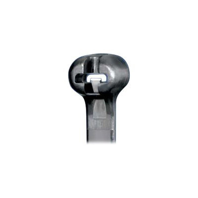 Panduit BT1.5M-M Dome-Top® Barb Ty Cable Tie, Miniature Cross Section 6 3 160mm Length Nylon 6 6 Natural Bulk Package