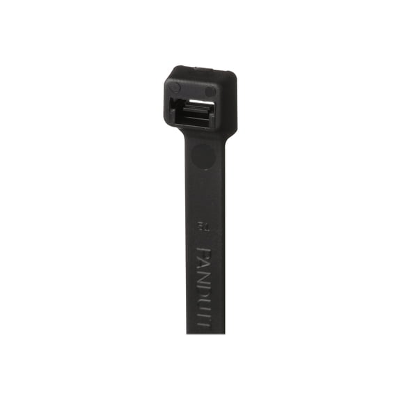 Cable Tie, 14-1/2 in L, 4 in Max Bundle Dia., Black, Nylon 6/6, 120 lb Strength, 250 PK