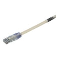 thumbnail image 1 of Panduit TX6A 10Gig - Patch cable - RJ-45 (M) to RJ-45 (M) - 30.5 cm - UTP - CAT 6a - IEEE 802.3af/IEEE 802.3at/IEEE 802.3bt - booted, snagless, stranded - off white, 1 of 2