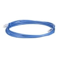 thumbnail image 1 of Panduit TX6A 10Gig - Patch cable - RJ-45 (M) to RJ-45 (M) - 2.13 m - UTP - CAT 6a - IEEE 802.3af/IEEE 802.3at/IEEE 802.3bt - booted, snagless, stranded - blue, 1 of 4