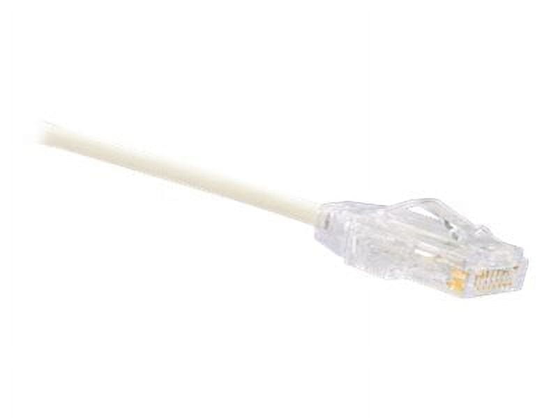 Panduit TX6A-28 Category 6A Performance - Patch cable - RJ-45 (M) to RJ-45 (M) - 25 ft - UTP - CAT 6a - IEEE 802.3af/IEEE 802.3at - booted, halogen-free, snagless, solid - off white
