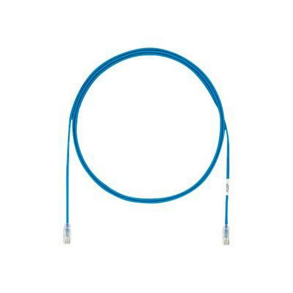 Panduit TX6A-28 Category 6A Performance - Patch cable - RJ-45 (M) to RJ-45 (M) - 10 ft - UTP - CAT 6a - IEEE 802.3af/IEEE 802.3at - booted, halogen-free, snagless, solid - red