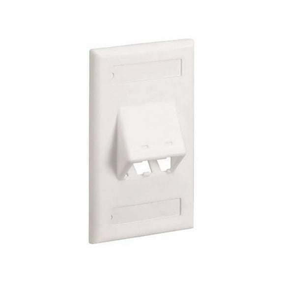 Panduit Classic CFPSL2WHY Faceplate