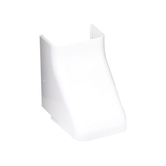 Panduit DCF10WH-X Pan-Way Drop Ceiling/Entrance End Fitting - Cable Raceway Drop Ceiling/Entrance End Fitting - White