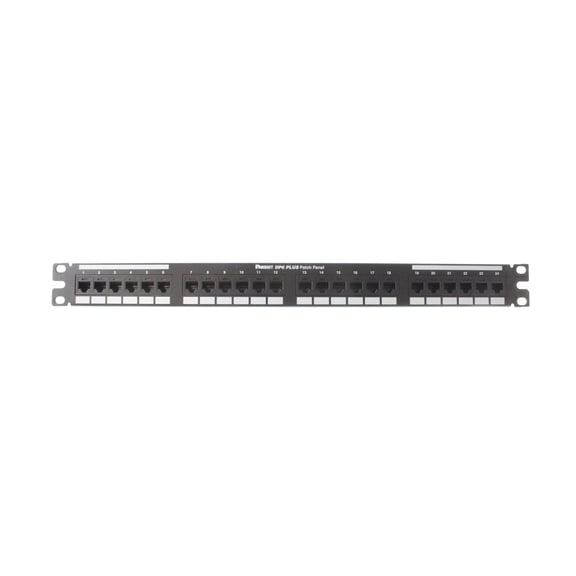Panduit DP24688TGY Category-6 24-Port Flat Punchdown Patch Panel CA3