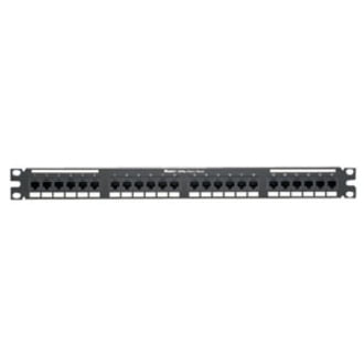 Panduit Patch Panel,Cat 6,Rack Mt,24 Port DP24688TGY