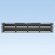 Patch Panel,Cat 6,Rack Mt,48 Port DP48688TGY