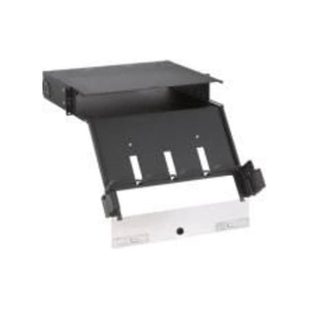 Panduit - FCE2U - Panduit FCE2U Blank Patch Panel - 8 - 8 Port(s) - 8 x RJ-11 - 2U High - 19 Wide - Rack-mountable