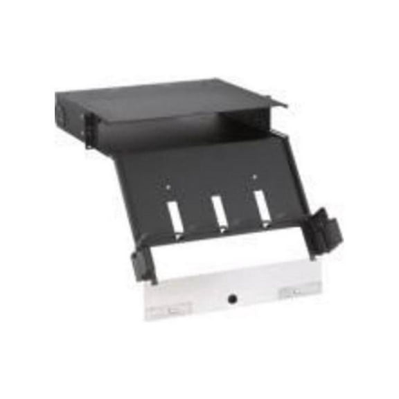 Panduit - FCE2U - Panduit FCE2U Blank Patch Panel - 8 - 8 Port(s) - 8 x RJ-11 - 2U High - 19 Wide - Rack-mountable