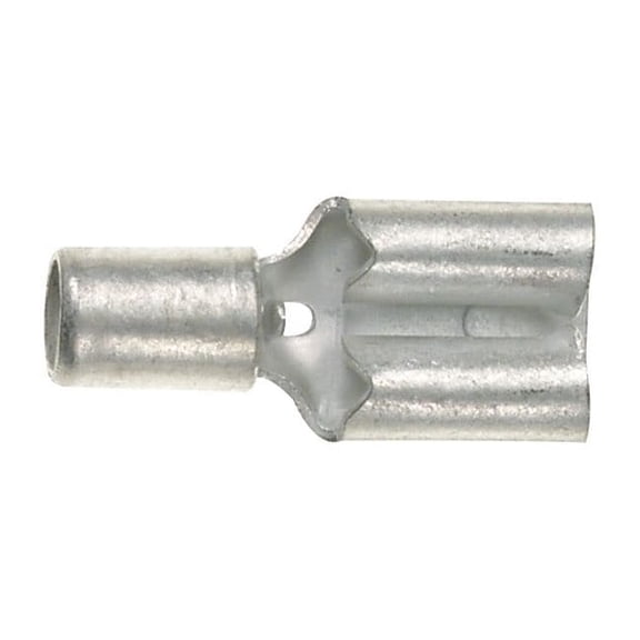 Panduit Female Disconnect, Bare, 12-10AWG, PK50 D10-250-L