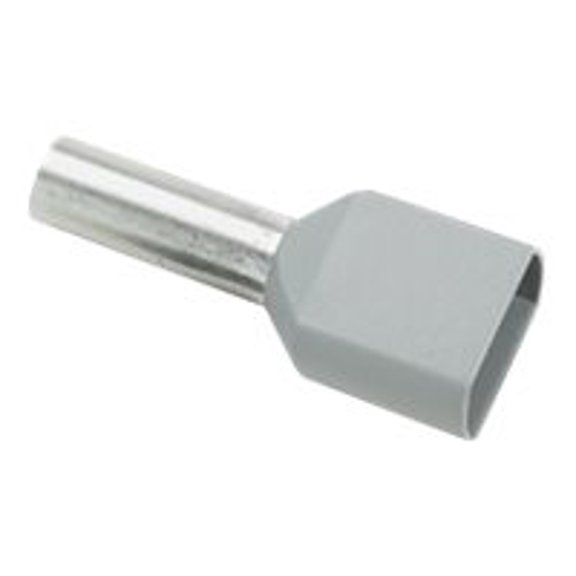 Panduit Ferrule,18 AWG,PP,9/16in.,PK500 FTD76-10-D