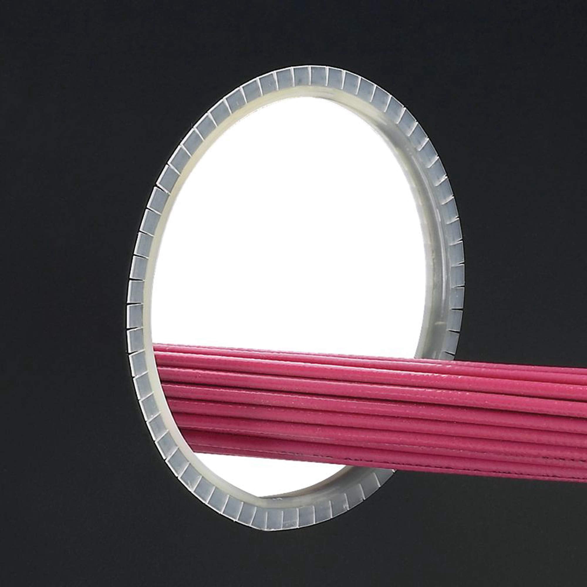 Panduit GEE99F-A-C Slotted Grommet Edging with Adhesive Lined.099-Inch Thickness, Polyethylene, Natural CA2