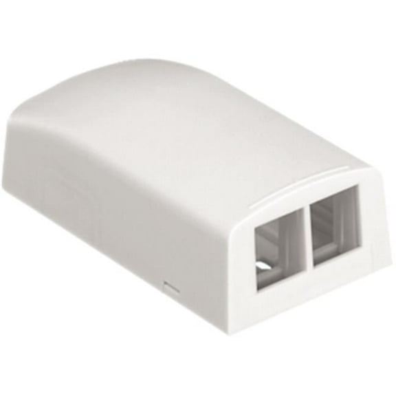 Panduit NK2BXWH-A NK 2PT SURFACE MOUNT BOX WHT