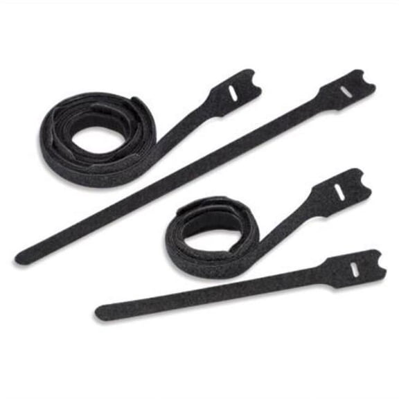 Cable Tie, 8 in L, 1.90 in Max Bundle Dia., Black, Nylon, 40 lb Strength, 10 PK