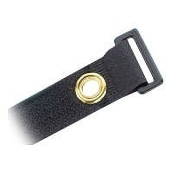 Cable Tie, 12 in L, 3 in Max Bundle Dia., Black, Nylon, 50 lb Strength, 10 PK