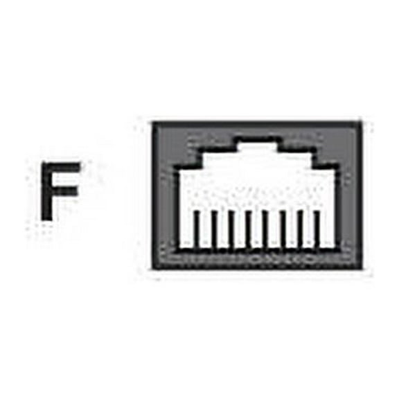 Panduit Jack,Mini Com,Cat 5e,Blue CJ5E88TBU