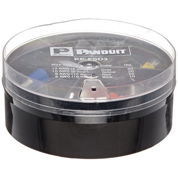 Panduit KP-FSD3 Ferrule Kit with #12 - 6 AWG Insulated Din Ferrules CA3