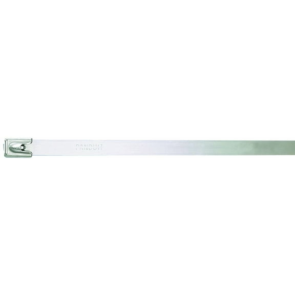 Panduit MLT6H-LP MLT Self-Locking Cable Tie, Heavy, 304 Stainless Steel, 20.5-Inch Length (50-Pack) CA3