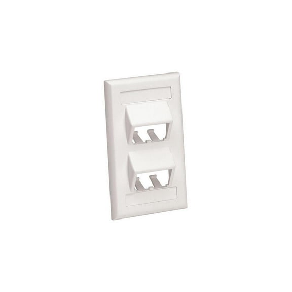 Panduit Mini-Com 4 Sockets Single Gang Faceplate