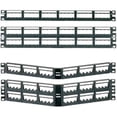 thumbnail image 1 of Panduit UICMPP24BLY 24-Port Flat Patch Panel, Black, 1 of 2