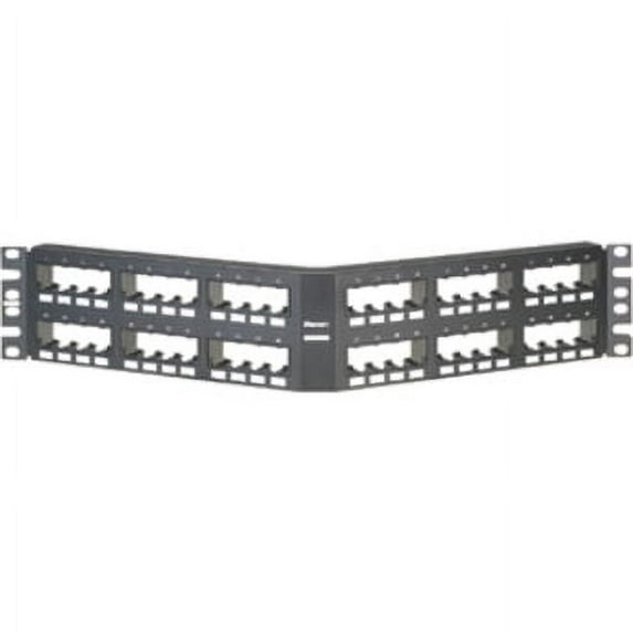 Panduit Mini-com Flush Mount Modular - Patch Panel - 2u - 19"/23" - 48 Ports
