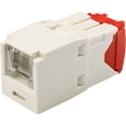 thumbnail image 1 of Panduit Mini-com Tx-5e Utp Jack Module - Modular Insert - Rj-45 - Off White, 1 of 2
