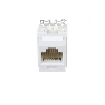Panduit NK688MWH NetKey Cat6 Punchdown Keystone Jack Module, White