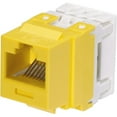 thumbnail image 1 of Panduit NK688MYL Category-6 8-Wire Jack Module, Yellow, 4-Pair, 1 of 4
