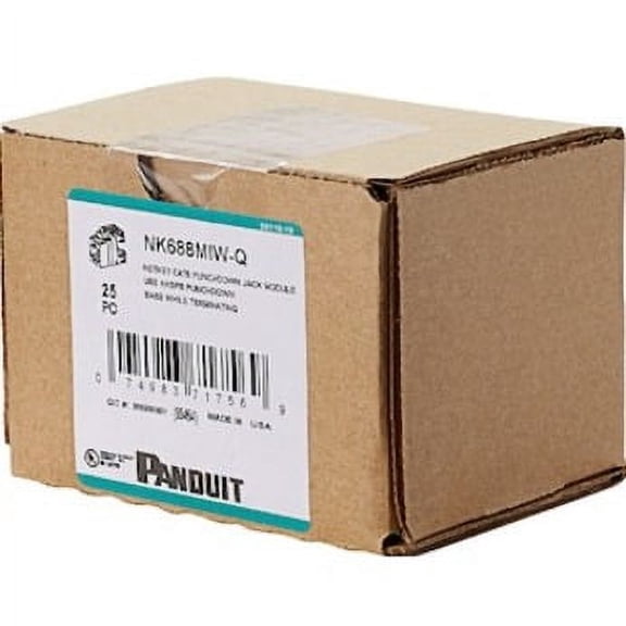 Panduit NK688MOR-Q Nk688Mor Category-6 8-Wire Jack Module