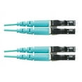 thumbnail image 1 of Panduit Opti-core - Patch Cable - Lc Multi-mode (m) To Lc Multi-mode (m) - 1 M - Fiber Optic - Duplex - 50 / 125 Micron - Om3 - Riser - Aqua, 1 of 3