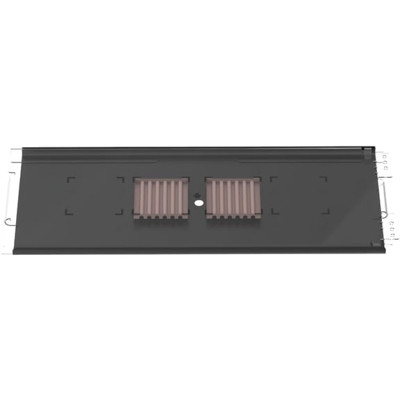 Panduit Opticom Splice Tray Kit - Fiber-optic Splice Tray - Black